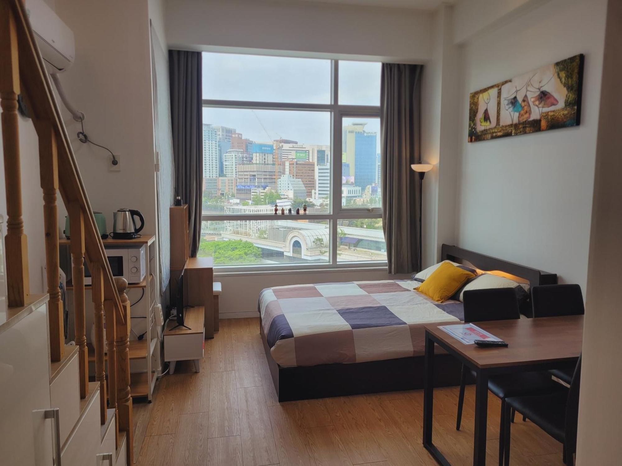 Апартаменты Travel House Сеул Экстерьер фото